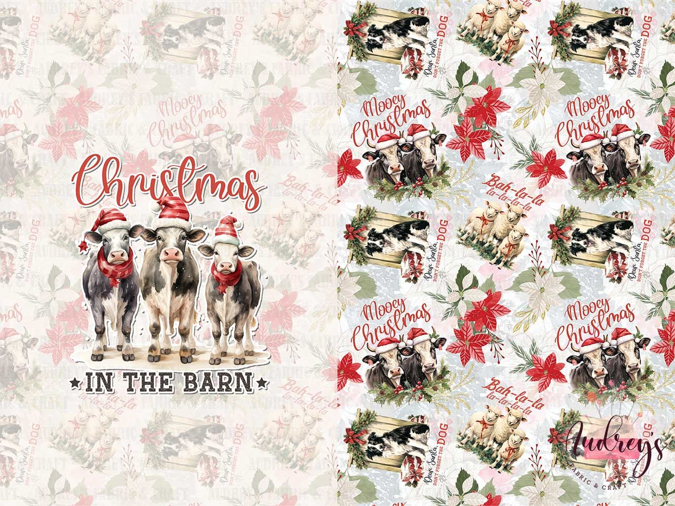 Christmas in the Barn | PRE-ORDER, Santa Sack | Choose Your Own Base