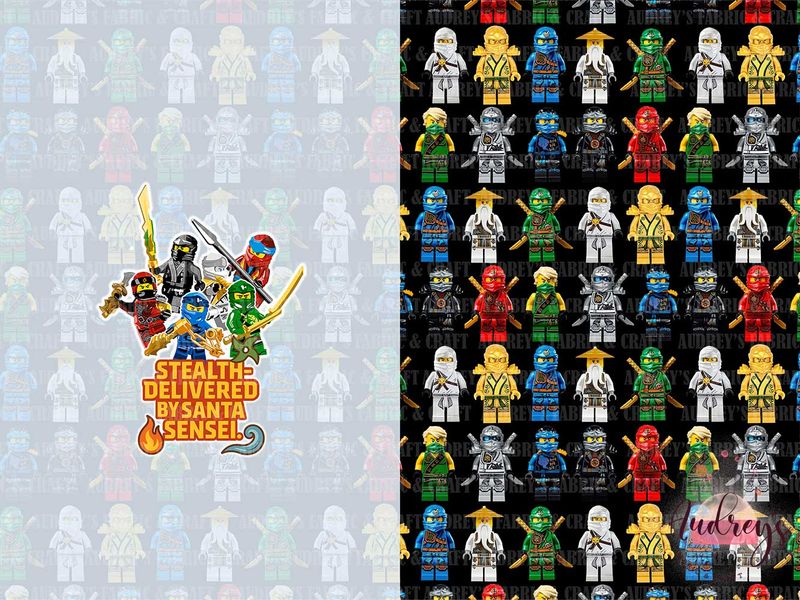 Ninjago Xmas | PRE-ORDER, Santa Sack | Choose Your Own Base