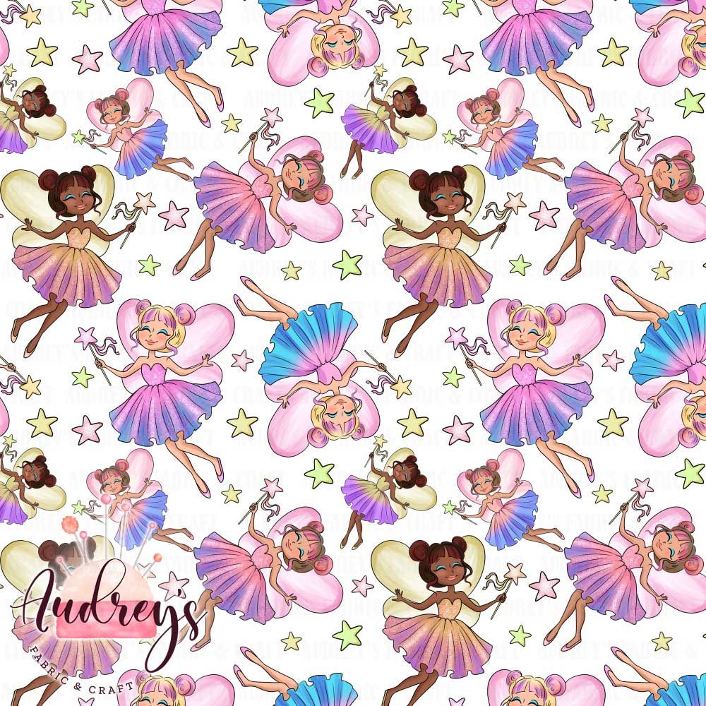 Fairies on White | PRE-ORDER | Choose Your Own Base