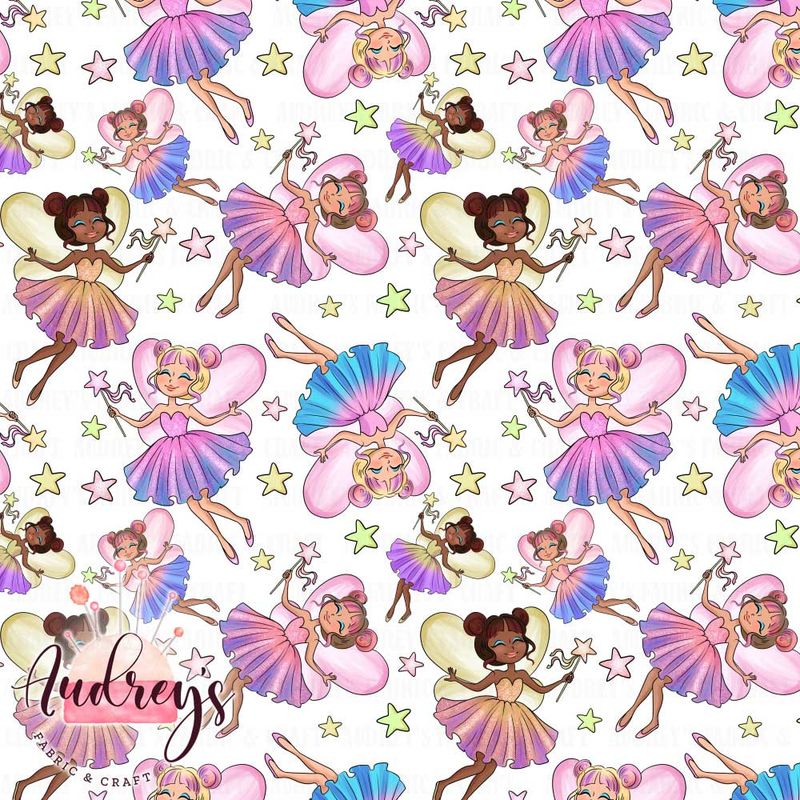 Fairies on White | PRE-ORDER | Choose Your Own Base