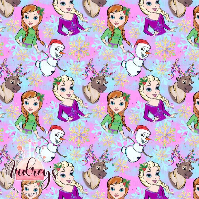 Frozen Xmas Portrait | PRE-ORDER | Choose Your Own Base