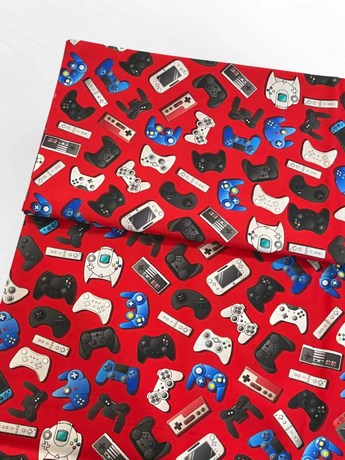 Retro Game Red | Quilting Cotton | 112cm wide