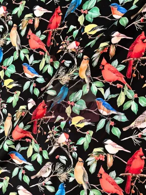 Winter Birds | Quilting Cotton | 112cm wide