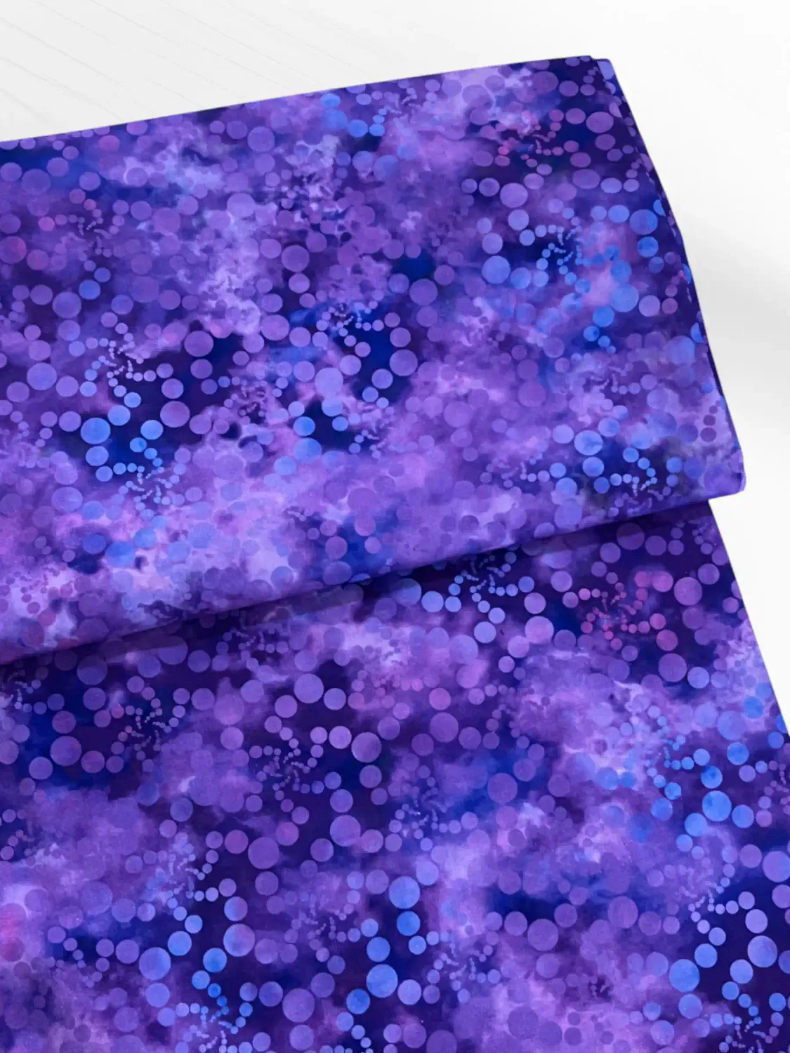 Elysian, Purple Lagoon | Quilting Cotton | 112cm wide