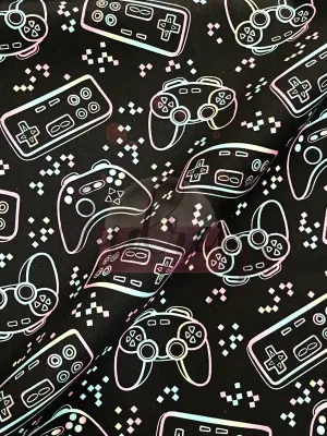 Gaming Pixels | Quilting Cotton | 112cm wide