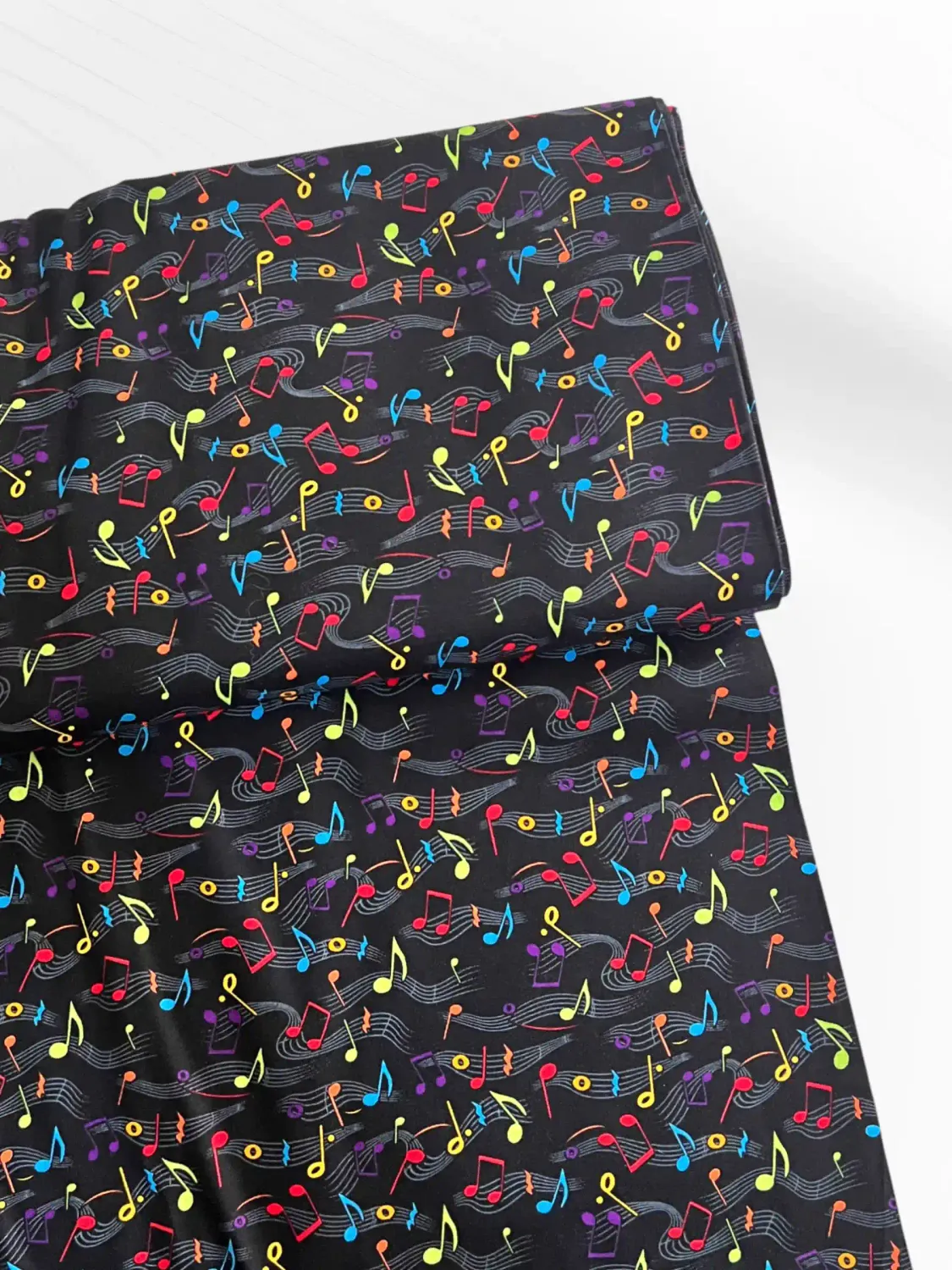 Rainbow Rhapsody, Music | Quilting Cotton | 112cm wide