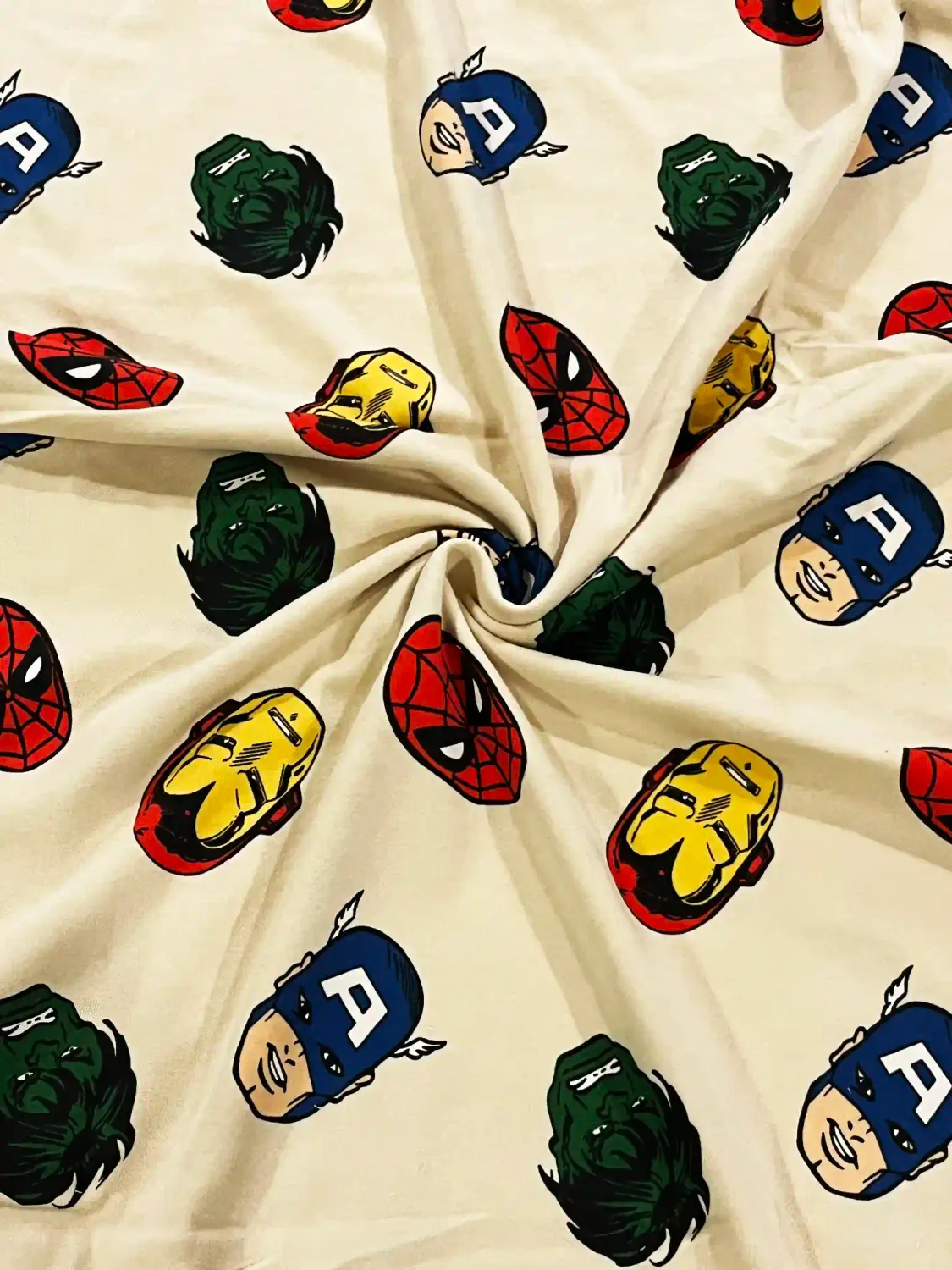 Avengers | Licensed Cotton French Terry | 164cm Wide