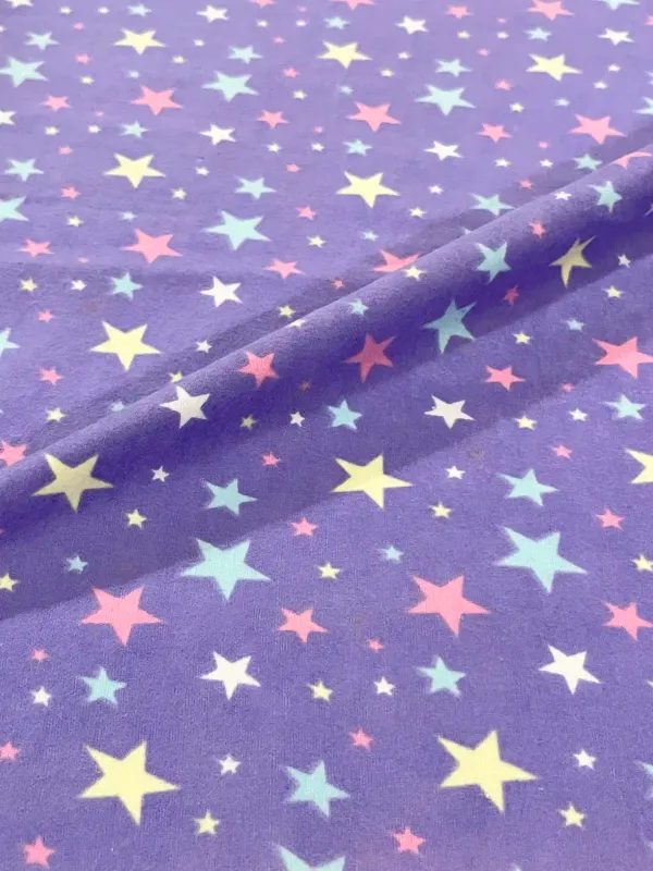 Stars | Cotton Flannelette | 112cm wide