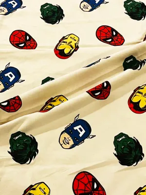 Avengers | Licensed Cotton French Terry | 164cm Wide