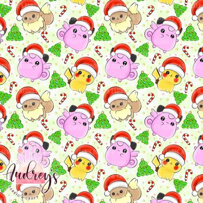 Pokemon Xmas, Kawaii | PRE-ORDER | Choose Your Own Base