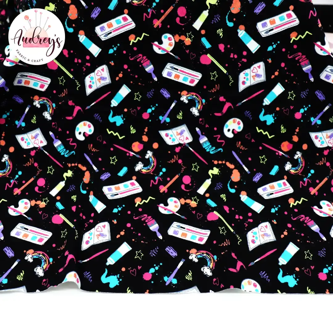 Painter | Combed Cotton Lycra Fabric, 190gsm