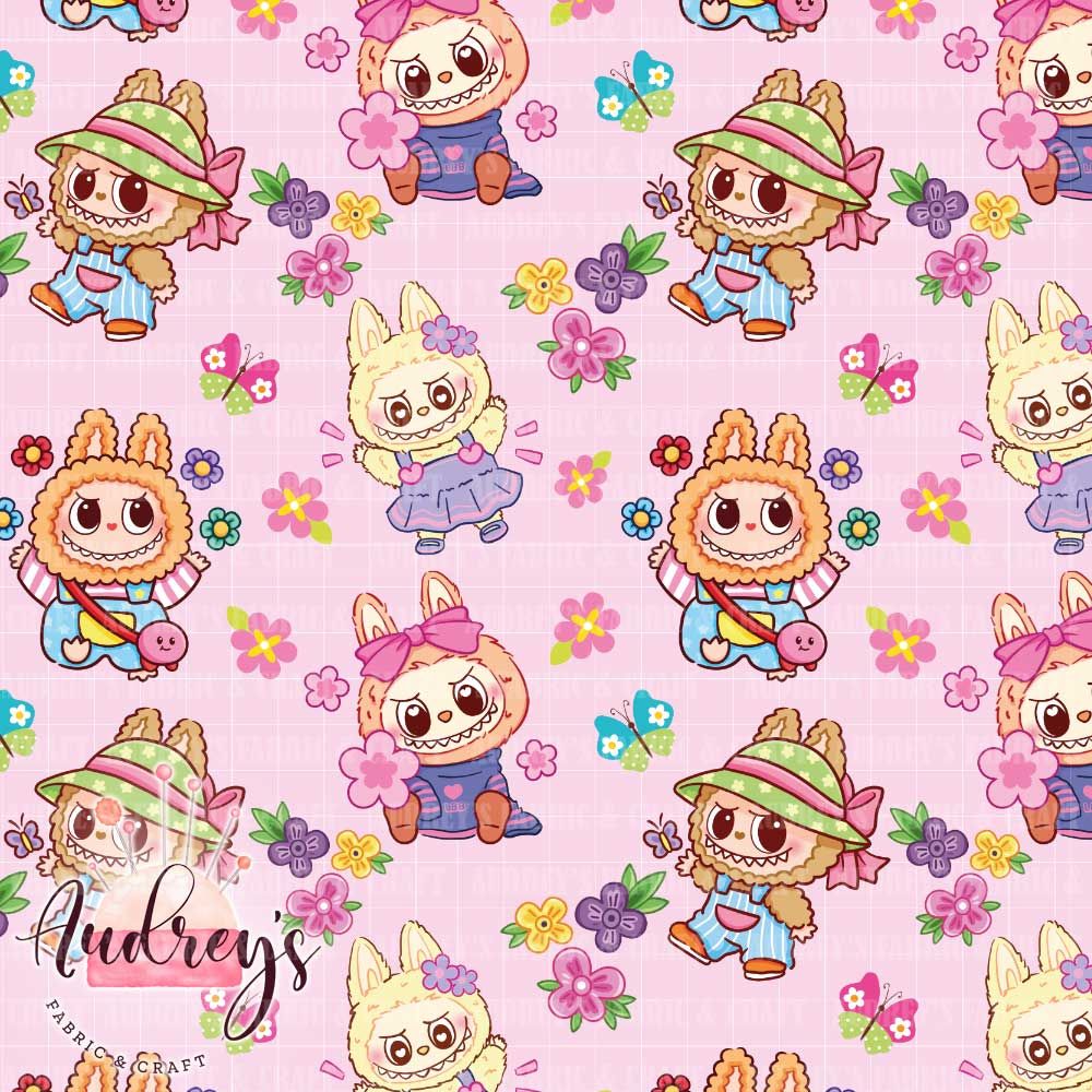 Labubu Floral | PRE-ORDER | Choose Your Own Base