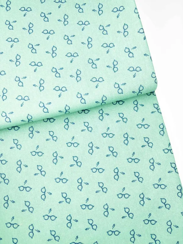 Harry's Glasses | Extra-Wide Licensed Quilting Cotton | 145cm wide