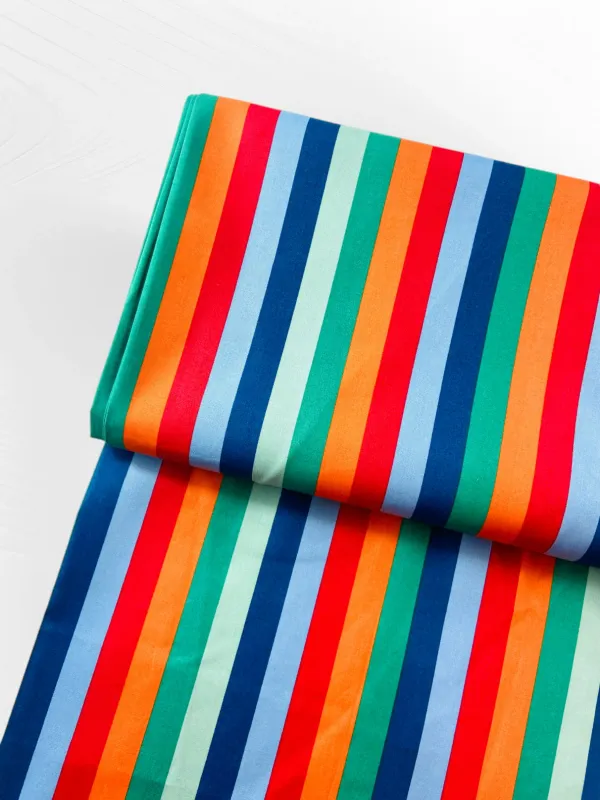 Colourful Stripes | Quilting Cotton | 112cm wide