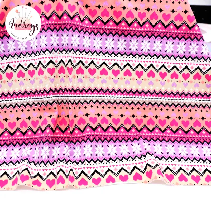 Candy Stripes | Cotton Lycra Fabric, 200gsm