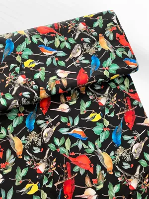 Winter Birds | Quilting Cotton | 112cm wide