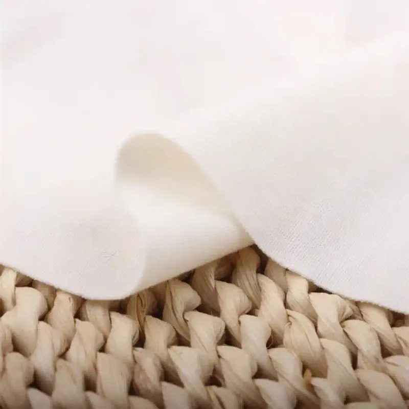 Ivory | Cotton Jersey Interlock T-Shirting Fabric | 177cm Wide