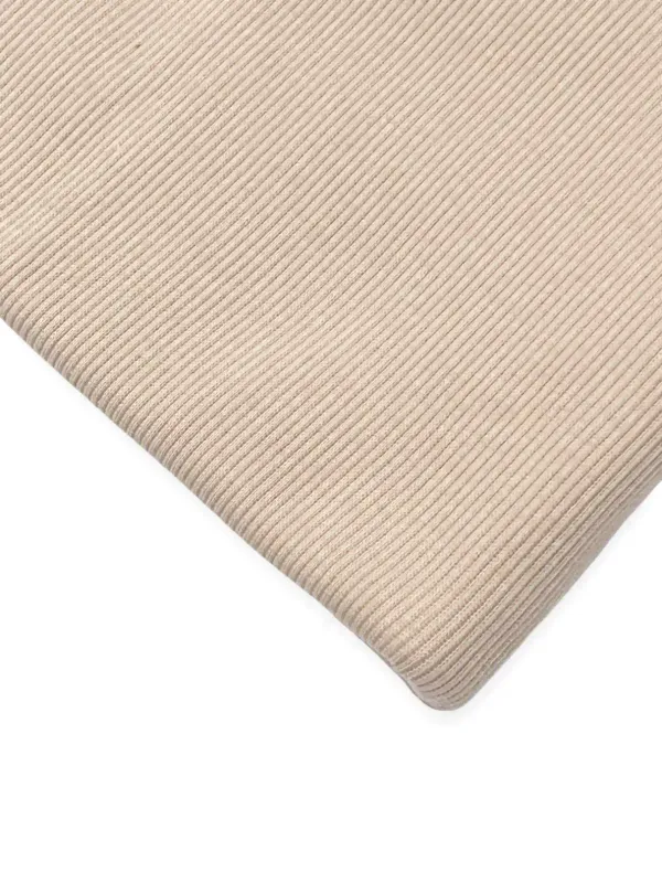 Light Beige | 2x2 Ribbing | 124cm Wide
