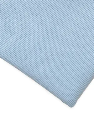 Sky Blue | 2x2 Ribbing | 128cm Wide