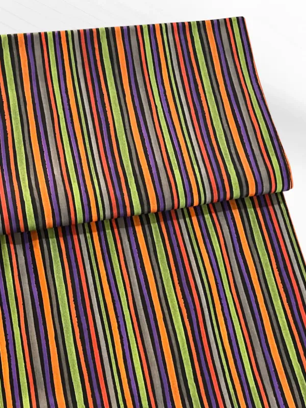 Spooky Stripes | Quilting Cotton | 112cm wide