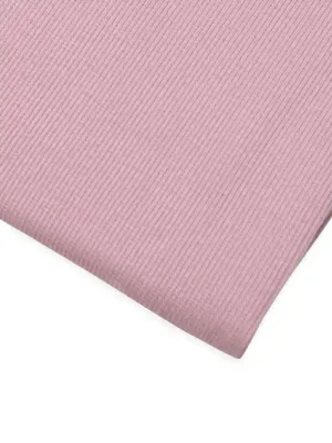 Light Mauve | 2x2 Ribbing | 122cm Wide