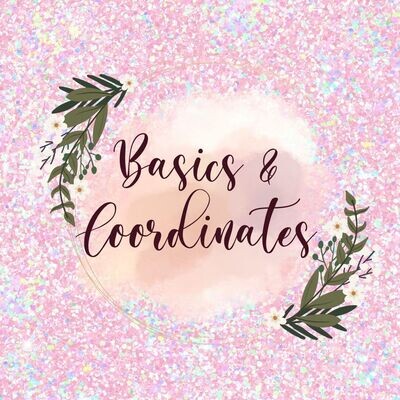 Pre-Order - Basics &amp; Coordinates