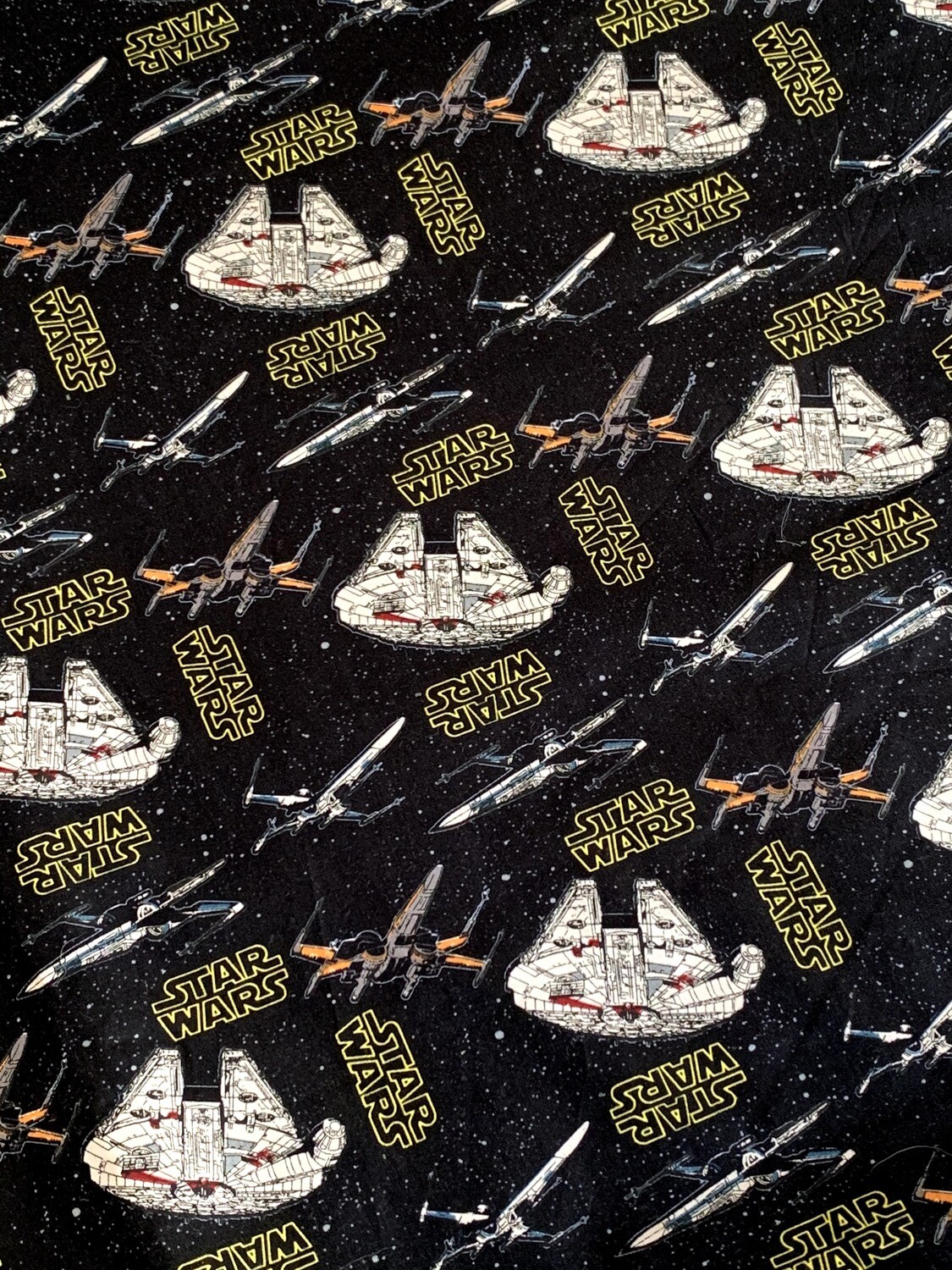 Star Wars, Spaceships, Black | Licensed Quilting Cotton | 112cm wide