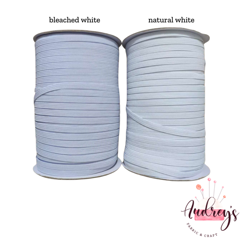 6mm, Braided Elastic | By the Meter or Roll