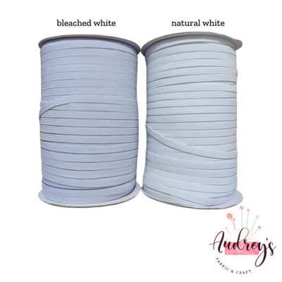 6mm, Braided Elastic | By the Meter or Roll