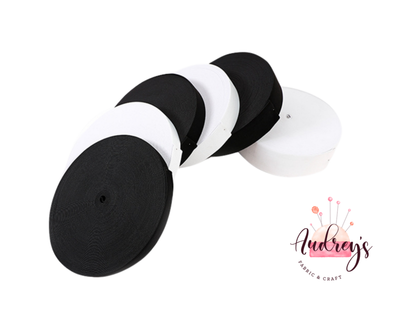 50mm, Knitted Elastic | By the Meter or Roll