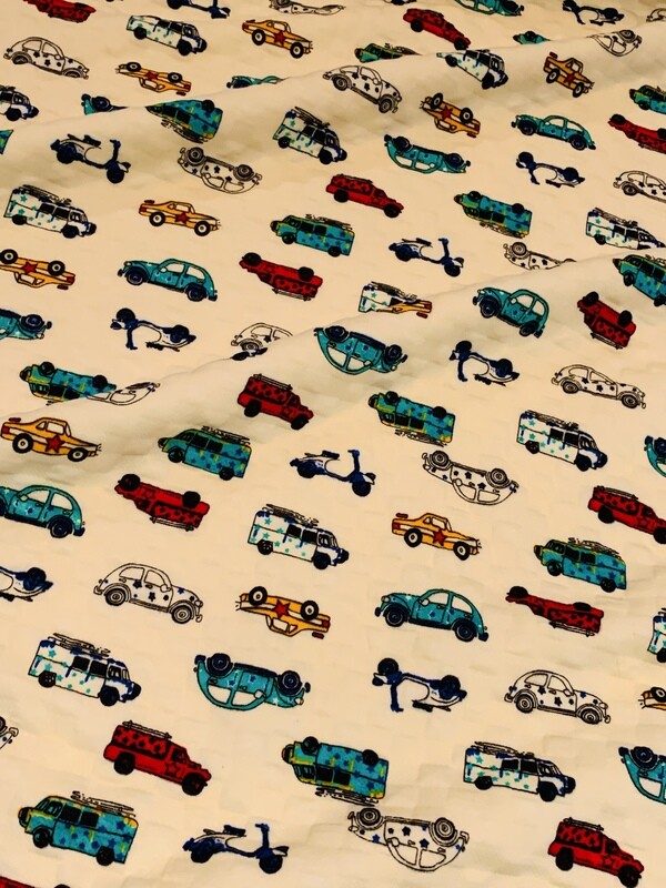 Road Show | Quilted Cotton Jersey | 175cm Wide