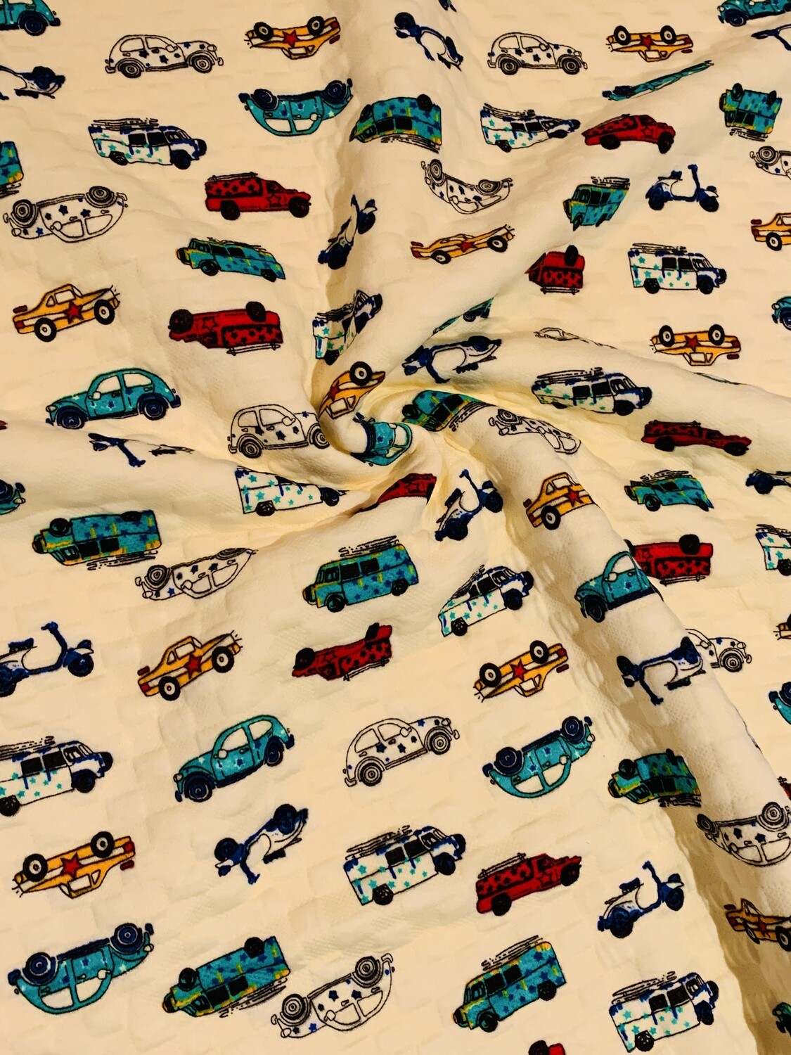 Road Show | Quilted Cotton Jersey | 175cm Wide