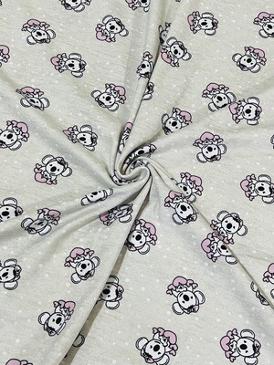 Cute Koala | Single Brushed Poly Jersey, 150gsm | 165cm Wide