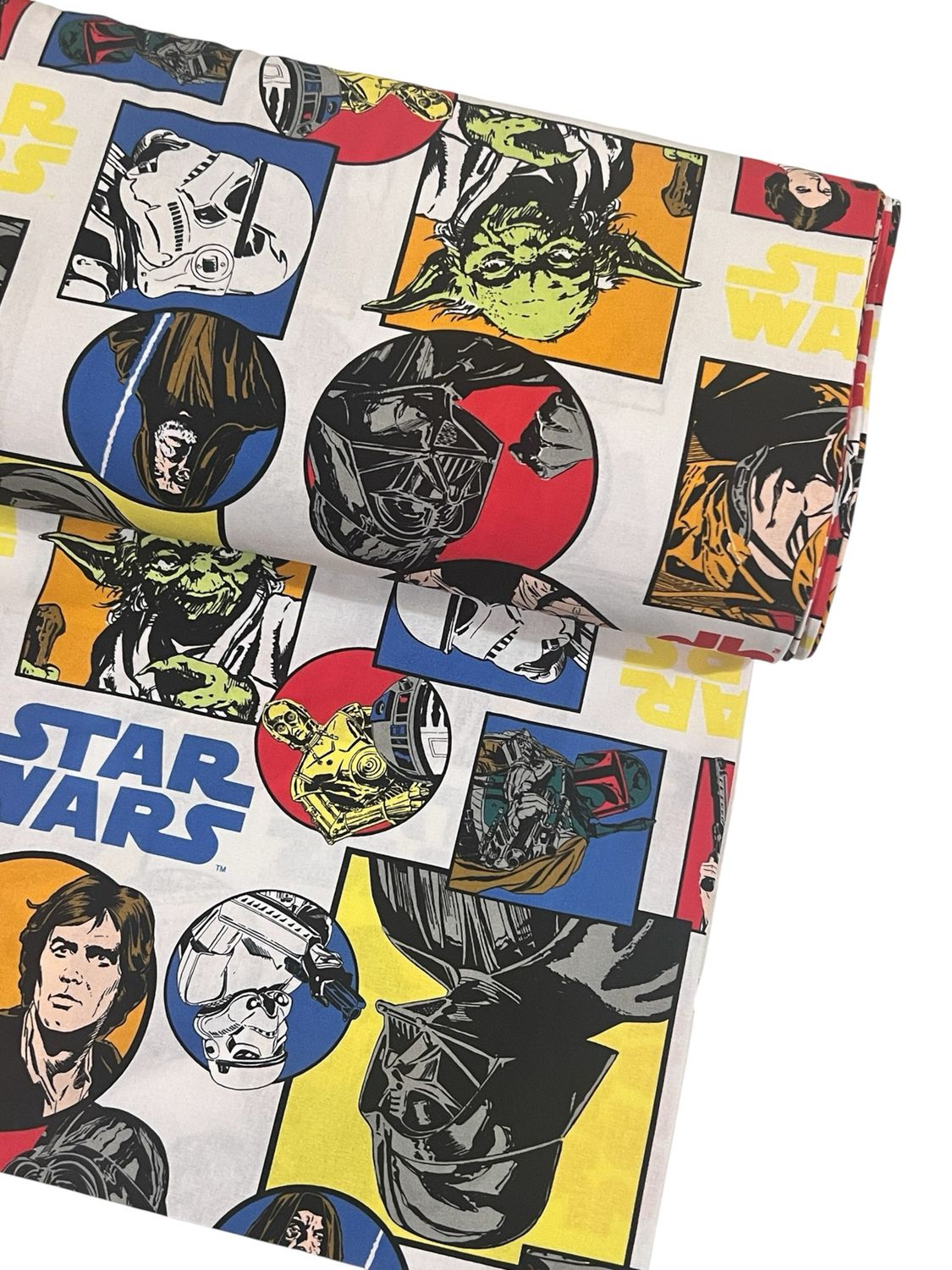 Star Wars, White Patch | Licensed Quilting Cotton | 112cm wide