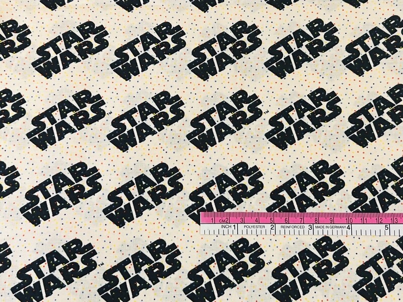 Star Wars, Logo | Licensed Quilting Cotton | 112cm wide