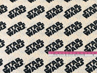 Star Wars, Logo | Licensed Quilting Cotton | 112cm wide