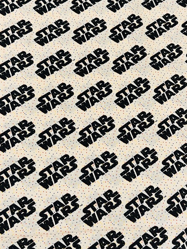 Star Wars, Logo | Licensed Quilting Cotton | 112cm wide