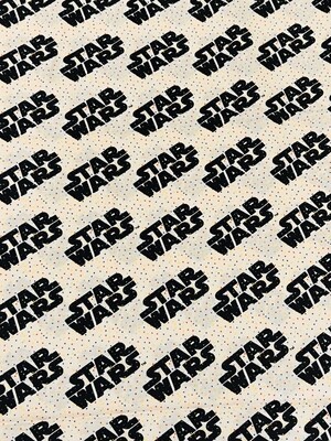 Star Wars, Logo | Licensed Quilting Cotton | 112cm wide