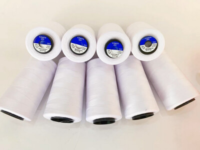 Coats Epic 120 Sewing Thread | White | 5000m Spool