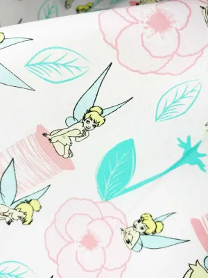 Tinkerbell's Garden | Extra-wide  Licensed Quilting Cotton | 145cm wide