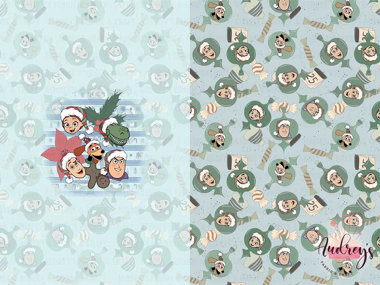 Toy Story Xmas | PRE-ORDER, Santa Sack | Choose Your Own Base
