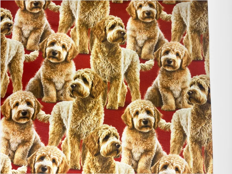 Cavoodles Stacked | Premium Quilting Cotton | 112cm wide