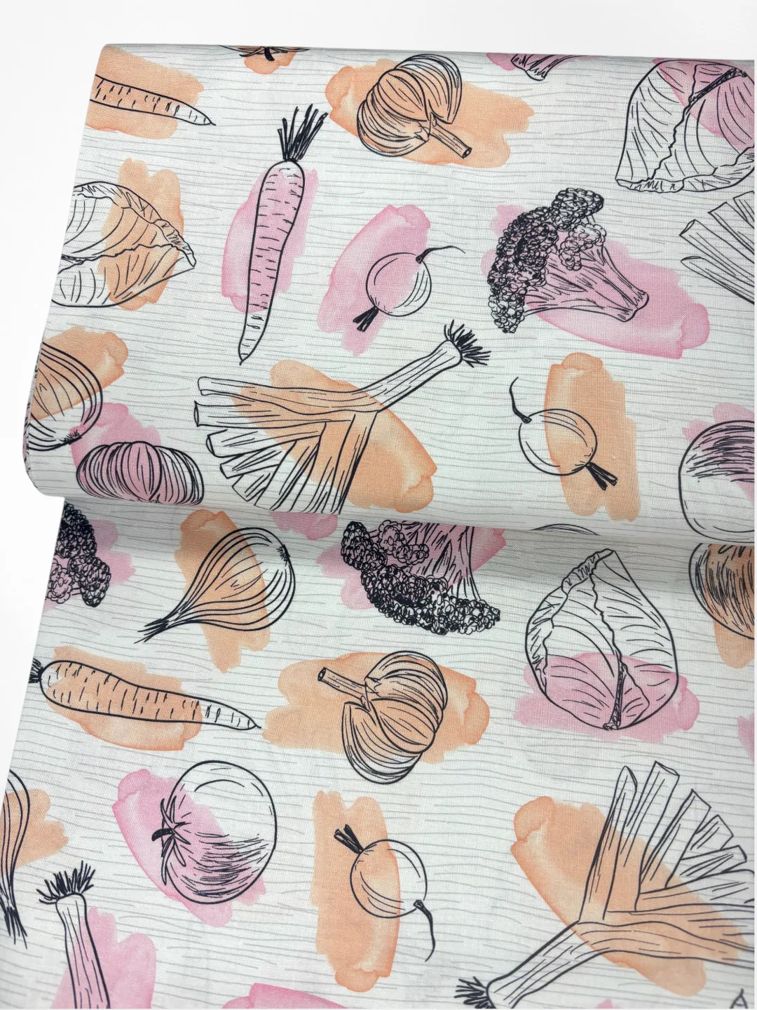 Country Harvest Vegies | Premium Quilting Cotton | 112cm wide