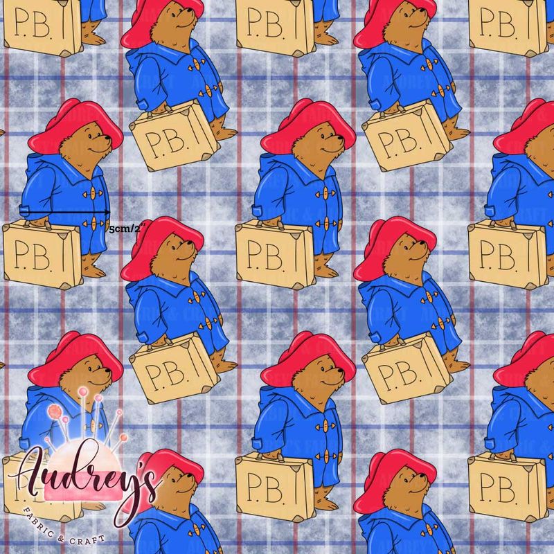 Paddington's Big Adventure | Digital-Print Custom Cotton Woven | 145cm wide