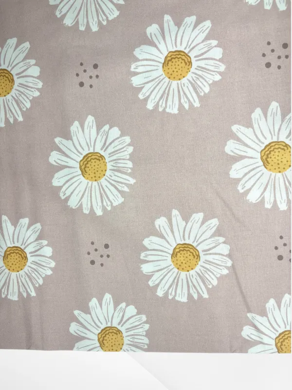 Daisy on Mauve | Quilting Cotton | 112cm wide