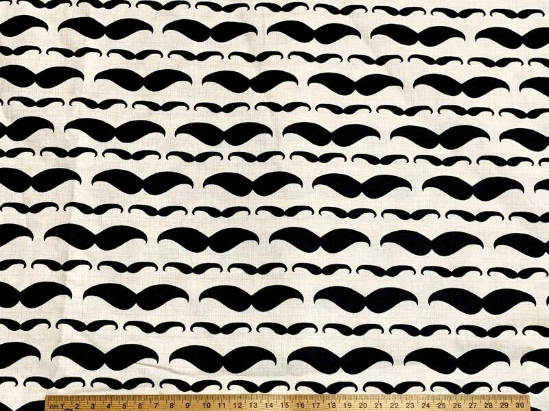 Moustache | Quilting Cotton | 112cm wide