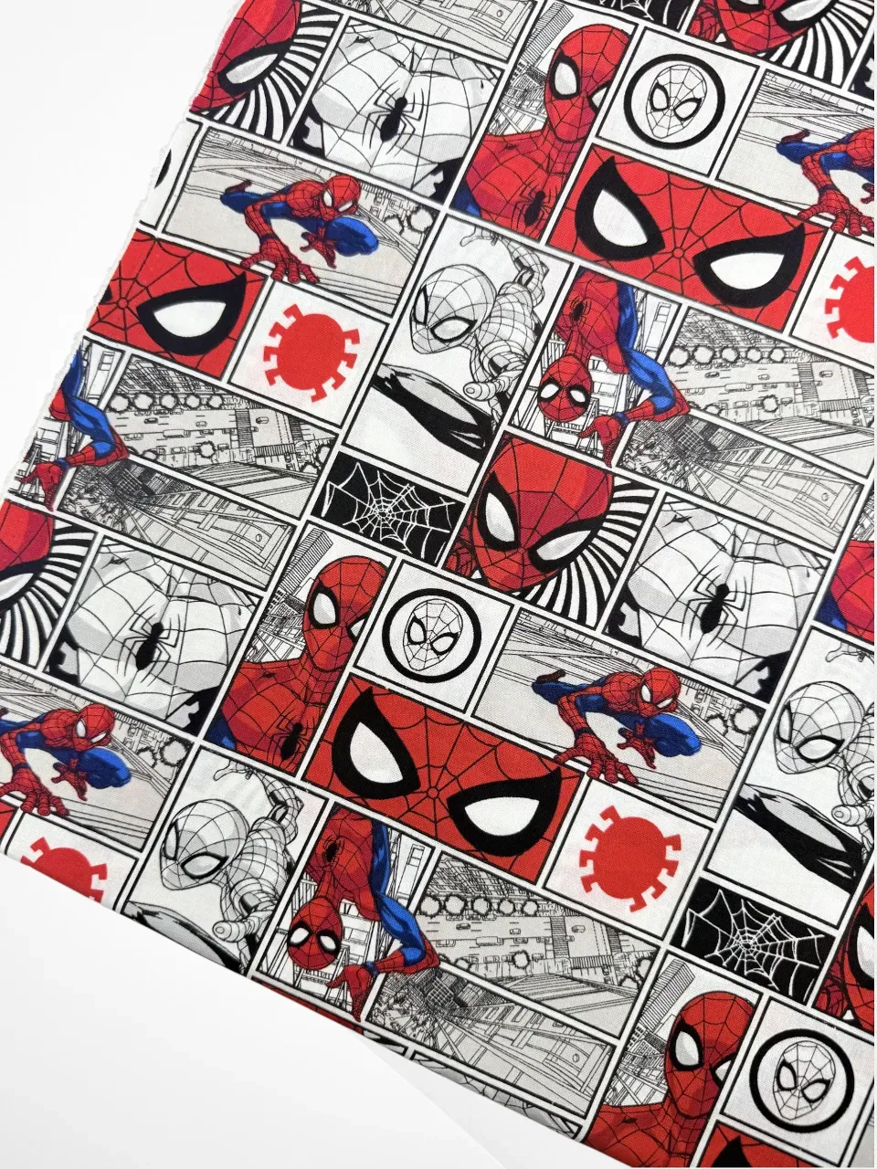 Spiderman Comic | Licensed Quilting Cotton | 112cm wide