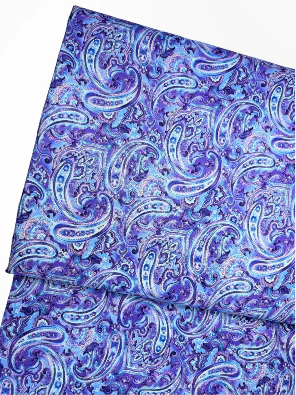 Sparkly Paisley | Glitter Quilting Cotton | 112cm wide