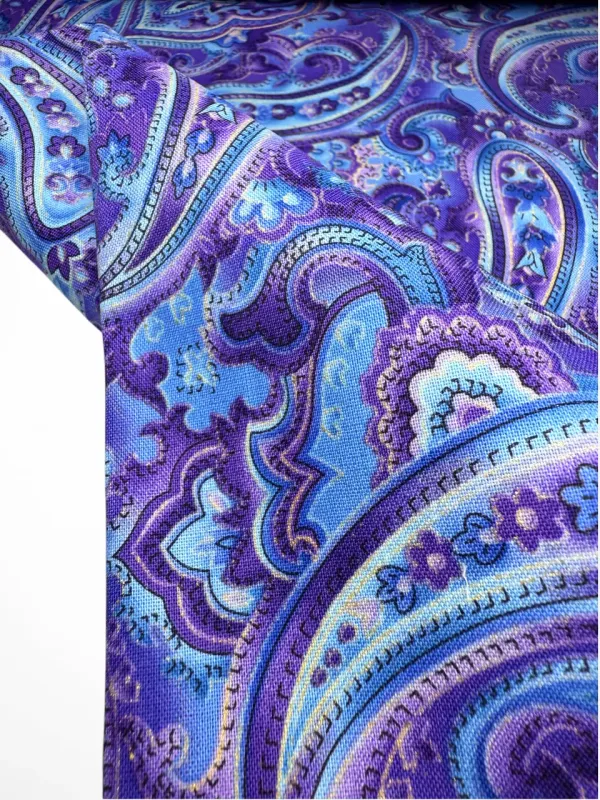 Sparkly Paisley | Glitter Quilting Cotton | 112cm wide