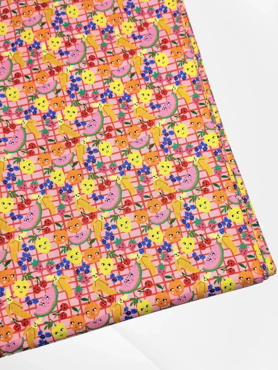 Food Face Fruit | Quilting Cotton | 112cm wide